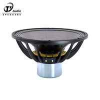 Subwoofer Neodymium 18 Inch 3400W Sensitivitas 97dB 8Ohm untuk Unit Speaker Aktif/Pasif Audio Profesional