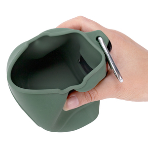 Piccola Borsa da Addestramento Portatile per Cani, Sacchetto in Silicone per Snack con Chiusura Magnetica e Clip da Cintura - Product Image 3