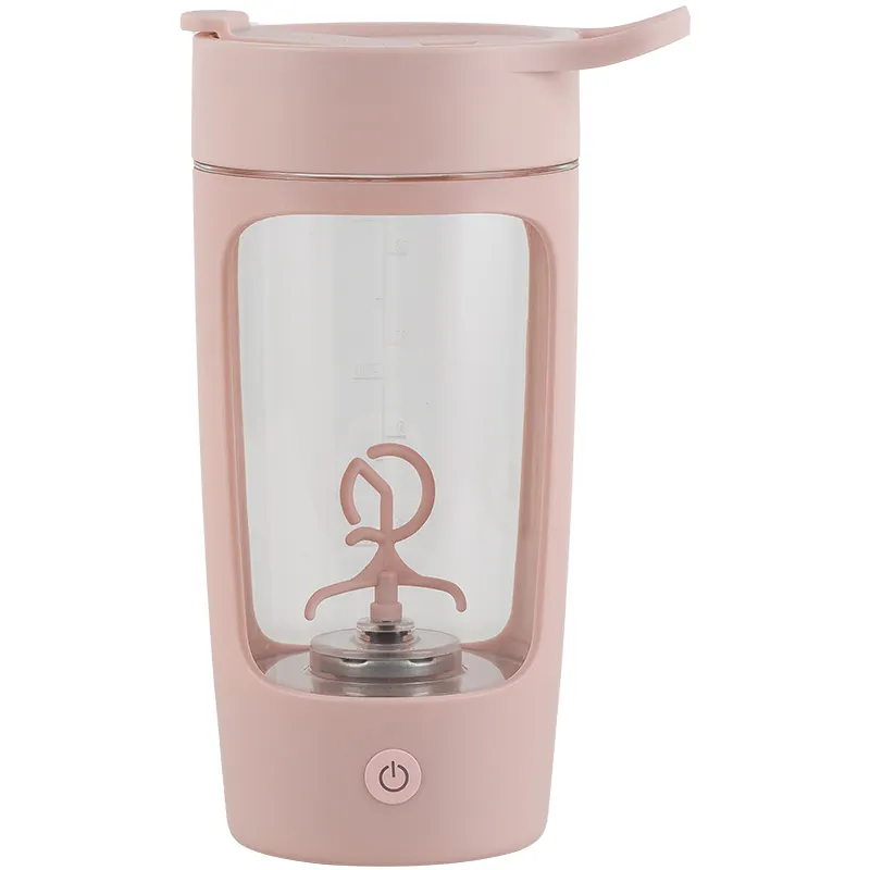 EQURA Hot Sale Portable Rechargeable Powerful Milk Coffee Albumen Powder Mixer Cup Outdoor Stylish Bottle