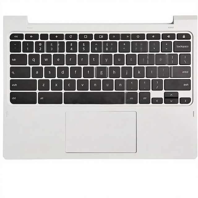 HK-HHT White Laptop Palmrest for Chromebook Lenovo 11 C330 Keyboard Touchpad Assembly Part 5CB0S72816 5CB1B77634