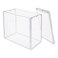 Étui ETB transparent anti-UV - Fermeture magnétique, empilable et élégant pour les collectionneurs de cartes