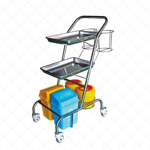 Stainless Steel Endoscope Transport Cart 600800*460*1045mm Durable Hospital Medical Instrument <b>Storage</b> Trolley - Product Image 3