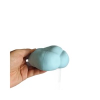 Jouet sensoriel anti-stress 10CM en forme de nuage, à rebond lent, sonore et moelleux, blocs de construction sonores et sensoriels