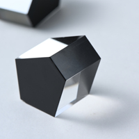 Prisme pentagonal en verre de quartz BK7 de précision pour instruments de nivellement et d'alignement optiques