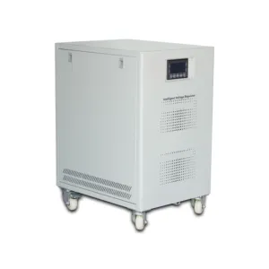 10KW 20KW 100KW 50kw 30KW แบบเดี่ยวสามเฟส220V 380V เซอร์โวมอเตอร์อัตโนมัติควบคุมแรงดันไฟฟ้าโคลงสำหรับบ้าน