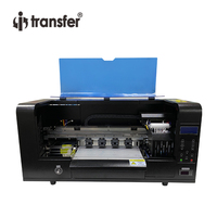 Harga pabrik A3 Dtf Printer dengan Xp600 kepala Printer Inkjet untuk pakaian kaus kualitas tinggi Pet Film Transfer 30cm DTF Printer