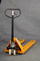 Chariot à palettes manuel en acier 2T-5T, élévateur hydraulique électrique avec commande manuelle et longueur de fourche 1150mm/1220mm
