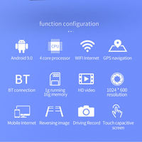 Reproductor Android para coche, 9 pulgadas, aplicable a radio V/W, Wifi, audio estéreo, GPS, MP5, todo en uno, DVD