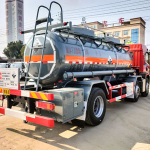 Directo de fábrica 19 Square Dongfeng Tianjin Camiones cisterna corrosivos Nueva condición Manual 6x4 para precios preferenciales de aceite - Product Image 6