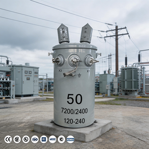 15kV 100kVA Spannungswandler für Straßenbeleuchtung Mastmontierter Transformator Verteilungstransformator - Product Image 1