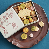 Vente en gros Offre Spéciale personnalisé imprimé hermétique couvercle boîte en étain boîtes d'emballage cadeau en métal rectangle chocolat biscuits conteneur en étain