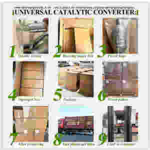 Piezas del motor Euro 5 G37 carrera para <span class=keywords><strong>Honda</strong></span> Fit 100 convertidor catalítico de celda - Product Image 4