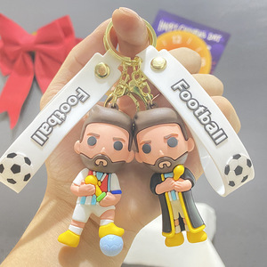 Nuevo traje de fútbol mundial de dibujos animados <span class=keywords><strong>MX</strong></span> llavero exquisito bolso colgante coche mochila cadena colgante pequeño regalo - Product Image 3
