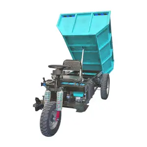 China Loading Capacity Mini Electric Cargo Tricycle Three Wheels Dump Small Truck For Mining