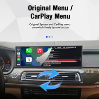 ZWNAV 2560*720p 14.9 " Auto Apple Carplay pour BMW Série 7 F01 F02 F04 2009-2015 LINUX Os Lecteur multimédia automobile GPS Navigation