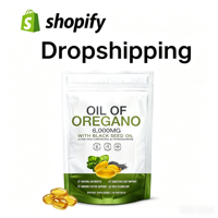 Dropshipping Shopify DDP 3-10 jours, contrôle qualité avant expédition, personnalisation de la marque, gélules d'huile d'origan et d'huile de nigelle, États-Unis, UE, Royaume-Uni, Australie