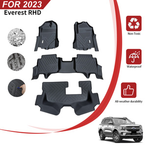 แผ่นรองพื้นรถสำหรับรถ <span class=keywords><strong>Ford</strong></span> <span class=keywords><strong>Everest</strong></span> <span class=keywords><strong>2023</strong></span>แผ่นรองนั่งด้านขวาสำหรับรถ5D งานตามสั่ง - Product Image 3