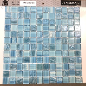 Color azul <span class=keywords><strong>Piscina</strong></span> Uso perfecto Cristal <span class=keywords><strong>Piscina</strong></span> Mosaico Azulejo <span class=keywords><strong>Suelo</strong></span> - Product Image 5
