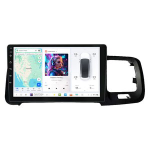 Mekede Dudu7 12 + 512G <span class=keywords><strong>Car</strong></span>-Play Xe Đài Phát Thanh Android Tự Động Đa Phương Tiện Máy Nghe Nhạc GPS Navigation 2K Màn Hình Cho Volvo S60 V60 2011-2020 - Product Image 1