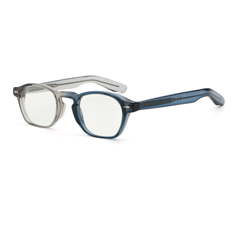 52606 c5 montura azul claro a azul oscuro - lente blanca