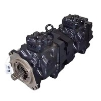 Pompa Hidrolik Excavator Utama 708-1W-00450 Pompa Piston Hidrolik Pengganti Kompatibel untuk Komatsu HM400-5