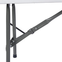Hitree pas cher HDPE portable personnalisé blanc banc chaise extérieur en plastique salle à manger mariage jardin pique-nique chaise