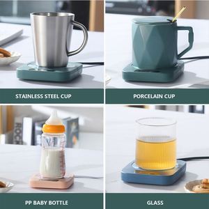 Sous-verre chauffant portable 55, sous-verre chauffant à température constante avec tasse et tasse coffret cadeau/ - Product Image 6