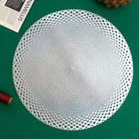 Napperon décoratif en PVC de style européen Best-seller Modern Beach Pearl Shell Oil-Proof New Collection-Vente en gros
