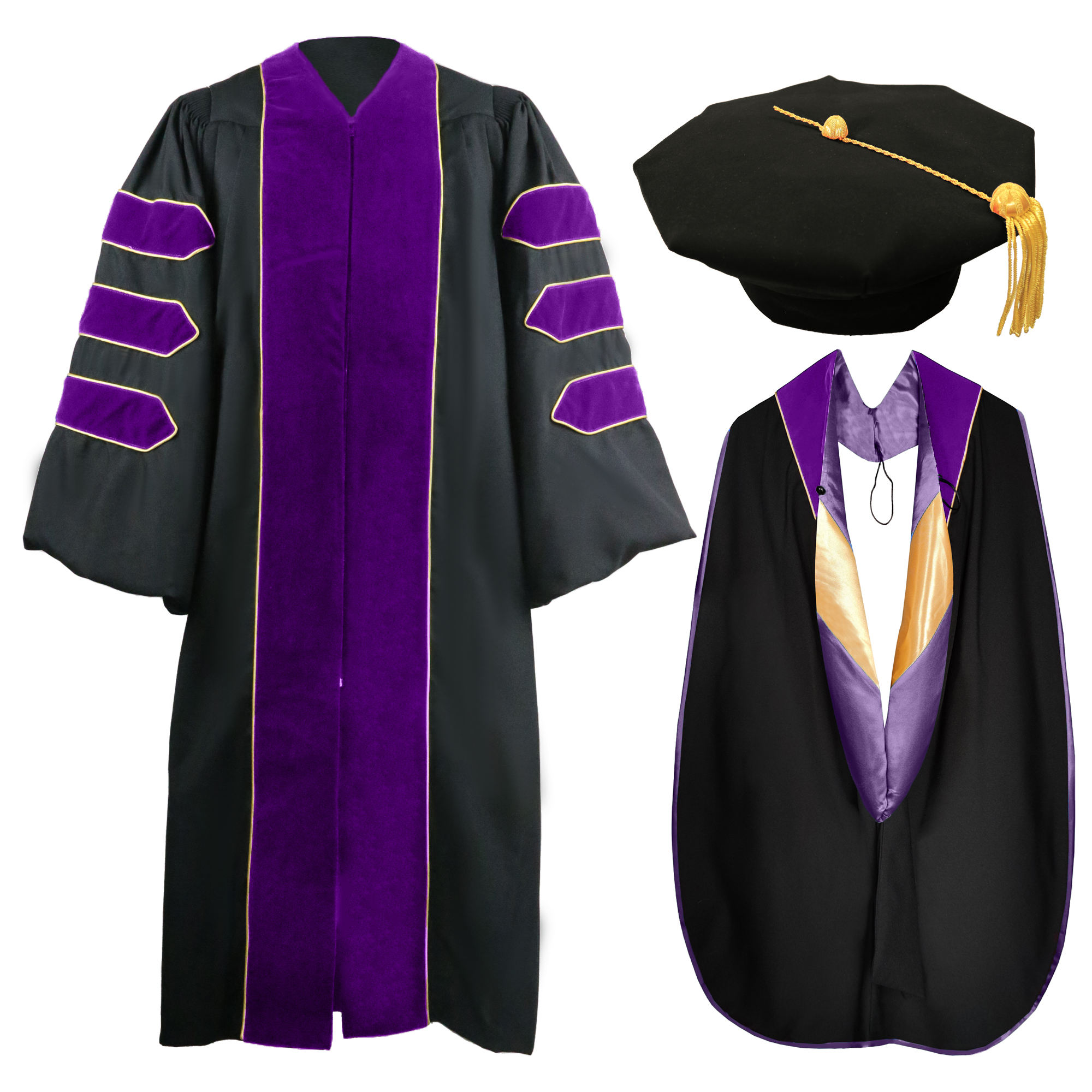 Shop High-Quality Doctorate Graduation Gowns Caps