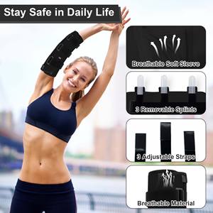 Soporte de Rodilla Ajustable con Correas para Protección de Lesiones, Rehabilitación y Uso Deportivo - Product Image 3