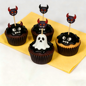 Stuzzicadenti a tema pipistrello personalizzati, monouso, in bambù, per pub fantasma, ideali per promozioni <span class=keywords><strong>di</strong></span> Halloween - Product Image 2