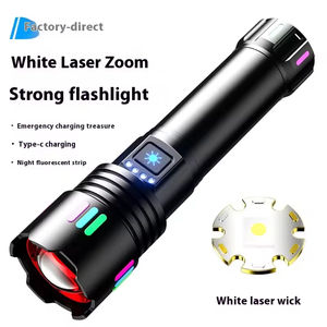 Outdoor Zoom LED <b>Flashlight</b> with Adjustable Beam IP44 Waterproof Powerful Aluminum Alloy Construction for Camping & Diving - Product Image 2