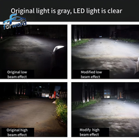 Nouvel ensemble de phares à LED carrés à faisceau quadruple pour Lexus ES 2018-2023, aucun changement de pare-chocs requis, 12V 81105-33B40 81106-33B40