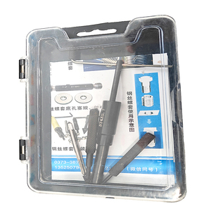 Tùy Chỉnh <span class=keywords><strong>131Pcs</strong></span> Thép Không Gỉ Chủ Đề Sửa Chữa Kit Bit Công Cụ Dụng Cụ Tay Bộ Trong Nhựa Trường Hợp OEM Danh mục Sản Phẩm - Product Image 5