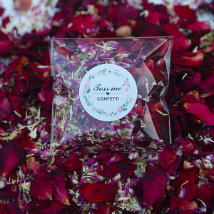 Natural Dried Rose Petals Colorful Wedding Decoration Party Decoration <strong>Sprinkle</strong> Flowers <strong>Confetti</strong> - Product Image 3