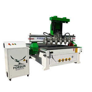 13% giảm giá đa trục chính sáu Đầu Gỗ cửa CNC Router/1825 3D gỗ Router CNC Khắc Máy/3D gỗ cắt CNC máy - Product Image 3
