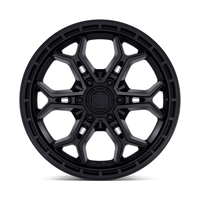 Jantes tout-terrain de 17 pouces en aluminium forgé avec système Beadlock, déport négatif 6x139.7, finition noir mat, compatibles 6x135, 6x114.3, 6x130, 6x127 pour Wrangler
