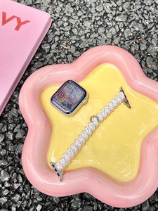 Correa Elástica con Diseño de Arcoíris para Apple Watch Series 10 9 SE Ultra 2 49mm 46 42mm, para Mujeres y Niñas, Tipo Espiral - Product Image 6