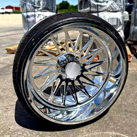 Jantes forgées FANXI 24X12 8X180 pour Chevrolet GMC 2500HD 22x12 22x10 8x170 pour Ford F250 26x14 26x16 Jantes 8x6.5 pour Ram 2500