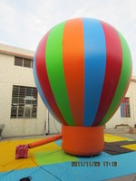 Ballon publicitaire gonflable sur le sol en PVC sur mesure de 0,4 mm à vendre