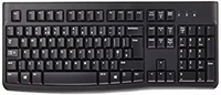 Clavier PC USB Claviers de bureau filaires Souris d'ordinateur Bureau Ordinateur portable Noir OEM Clavier d'ordinateur Souris