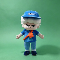 Costume de Mascotte Personnage Anime Personnalisé OEM ODM, Fidélité 98% 2D vers 3D, Costume de Mascotte en Peluche pour Convention et Événement Commercial