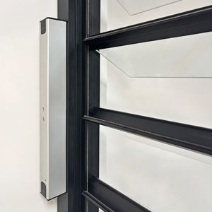 Fenêtre à persiennes en aluminium à ouverture électrique, anti-effraction, personnalisée, cadre en aluminium, pour maison - Product Image 4