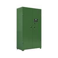 Coffre-fort à armes à feu en acier personnalisable HAOTE, ignifuge, à double verrouillage, armoire de sécurité assemblée, coffre-fort mécanique, boîte de rangement électronique