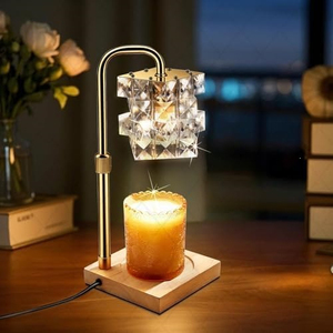 Lámpara de Mesa Moderna Ecológica de Vidrio con Pantalla Negra en Forma de Cúpula, LED Blanco Cálido de 3000K, Cuello Flexible en Forma de U para Dormitorio - Product Image 4