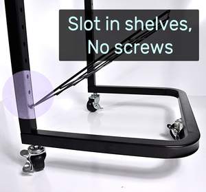 Schools and Art Clubs Accessories Mobile 25 Tier Art <strong>Painting</strong> <strong>Dry</strong> Tower Shelf Art Drying <strong>Rack</strong> - Product Image 2