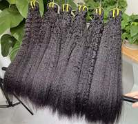 Vente en gros de mèches de cheveux indiens bruts doublement étirés, 100% cheveux humains alignés sur la cuticule, ondulés, provenant de donneurs, pour revendeurs