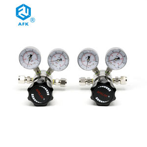 Regulador de <span class=keywords><strong>Gas</strong></span> de Acero Inoxidable 316 de Alta Presión de 200 bar para CO2, Oxígeno, Helio, Nitrógeno, Butano, Hidrógeno para Uso Farmacéutico - Product Image 1