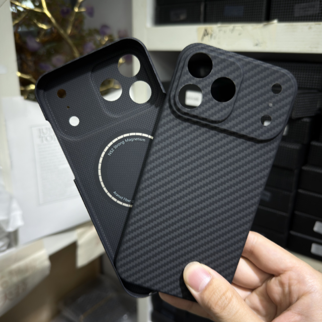 Wholesale Aramid Fiber case for iphone 17 Pro Max 17 Pro 17 Air for Samsung for Mi Magnetic Business Phone case