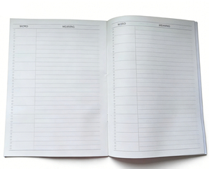 สมุดบันทึก<span class=keywords><strong>คำ</strong></span><span class=keywords><strong>ศัพท์</strong></span><span class=keywords><strong>ภาษา</strong></span>อังกฤษราคาประหยัด แบบกำหนดเอง เป็นมิตรกับสิ่งแวดล้อม กระดาษขนาดตามสั่ง สำหรับการศึกษา โรงเรียน เด็ก - Product Image 6